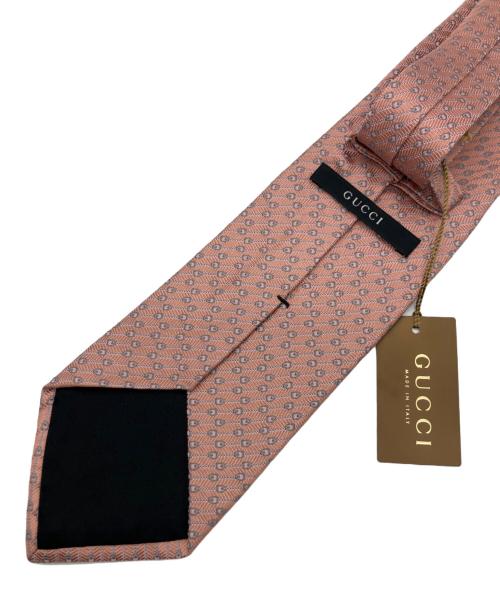 GUCCI（グッチ）GUCCI (グッチ) ネクタイ ピンク サイズ:記載なし 未使用品の古着・服飾アイテム