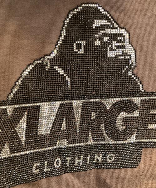 X-LARGE（エクストララージ）X-LARGE (エクストララージ) ジップパーカー ブラウン サイズ:Мの古着・服飾アイテム