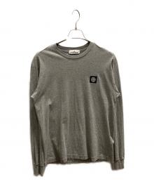 STONE ISLAND（ストーンアイランド）の古着「長袖カットソー」｜グレー