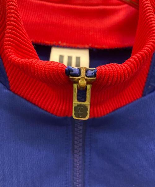 adidas（アディダス）adidas (アディダス) ハーフジップスウェット ブルー サイズ:oの古着・服飾アイテム