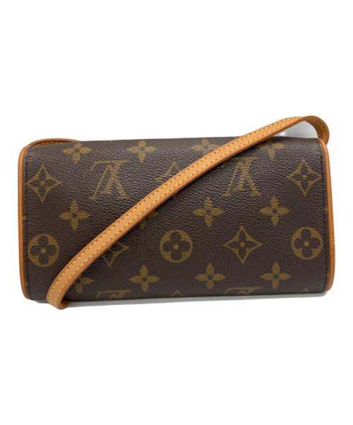 LOUIS VUITTON（ルイ ヴィトン）LOUIS VUITTON (ルイ ヴィトン) ポシェットツインPM ブラウンの古着・服飾アイテム