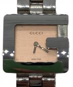 GUCCIグッチ）の古着「リストウォッチ」｜ピンク