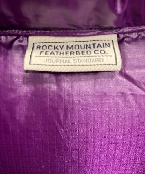 RockyMountainFeatherBed（ロッキーマウンテンフェザーベッド）RockyMountainFeatherBed (ロッキーマウンテンフェザーベッド) ダウンベスト ブラック サイズ:40の古着・服飾アイテム