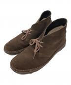 CLARKSクラークス）の古着「スウェードシューズ」｜ブラウン