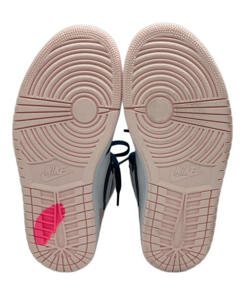 NIKE（ナイキ）NIKE (ナイキ) WMNS AIR JORDAN 1 RETRO HIGH OG ピンク×ネイビー サイズ:SIZE 24cmの古着・服飾アイテム