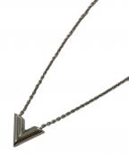 LOUIS VUITTONルイ ヴィトン）の古着「エッセンシャルVネックレス」｜シルバー