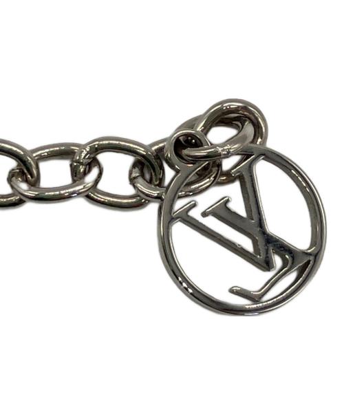 LOUIS VUITTON（ルイ ヴィトン）LOUIS VUITTON (ルイ ヴィトン) エッセンシャルVネックレス シルバーの古着・服飾アイテム