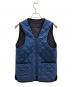 Barbour（バブアー）の古着「キルティングベスト」｜ブルー