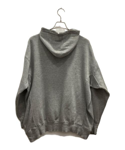 NIKE（ナイキ）NIKE (ナイキ) 銀タグハーフジップパーカー グレー サイズ:表記無の古着・服飾アイテム