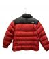 THE NORTH FACE (ザ ノース フェイス) ダウンジャケット ブラック×レッド サイズ:SIZE XL：18000円