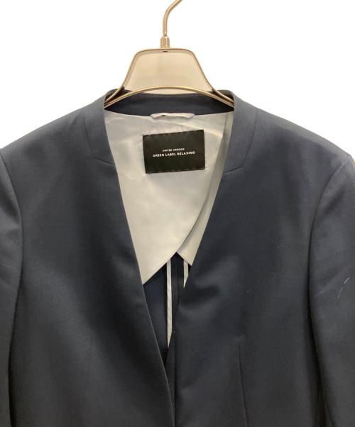 green label relaxing（グリーンレーベルリラクシング）green label relaxing (グリーンレーベルリラクシング) セットアップスーツ ネイビー サイズ:38の古着・服飾アイテム