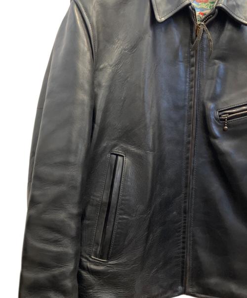 Aero LEATHER（エアロレザー）Aero LEATHER (エアロレザー) レザージャケット ブラック サイズ:38の古着・服飾アイテム
