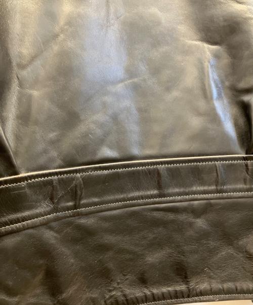 Aero LEATHER（エアロレザー）Aero LEATHER (エアロレザー) レザージャケット ブラック サイズ:38の古着・服飾アイテム