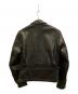 Aero LEATHER (エアロレザー) レザージャケット ブラック サイズ:38：46000円