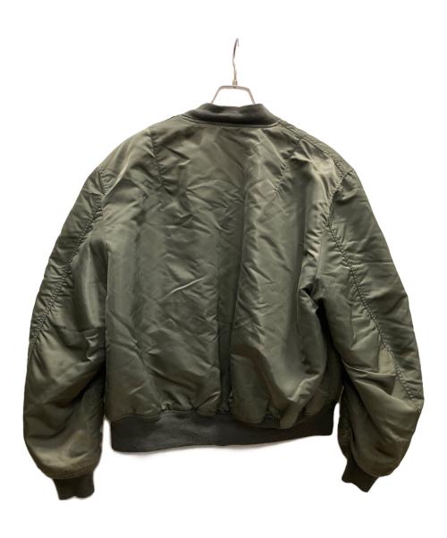 ALPHA（アルファ）ALPHA (アルファ) MA-1ジャケット セージグリーン サイズ:XXLの古着・服飾アイテム