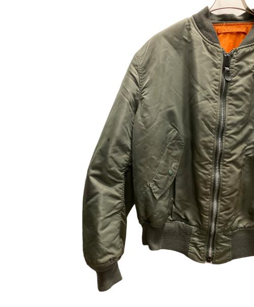 ALPHA（アルファ）ALPHA (アルファ) MA-1ジャケット セージグリーン サイズ:XXLの古着・服飾アイテム