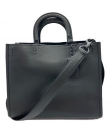 COACH（コーチ）の古着「 ローグ ハンドバッグ ショルダーバッグ 3way 」｜ブラック