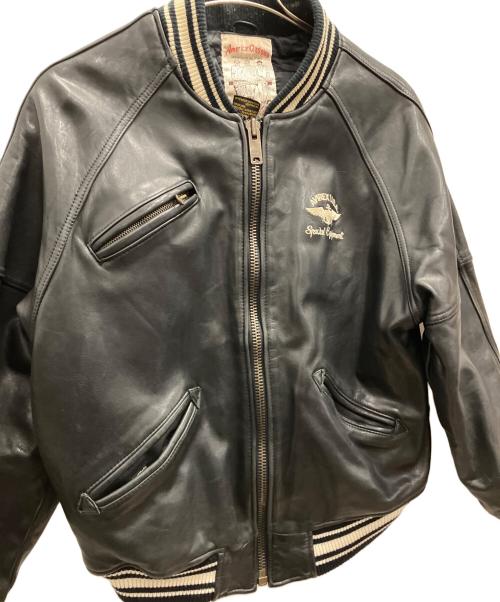 AVIREX（アヴィレックス）AVIREX (アヴィレックス) スタジャン ブラック サイズ:XSの古着・服飾アイテム