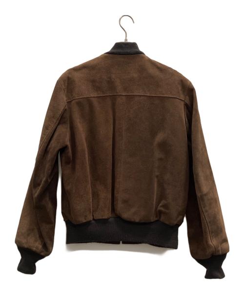 Schott（ショット）Schott (ショット) スウェードボンバージャケット ブラウン サイズ:38の古着・服飾アイテム