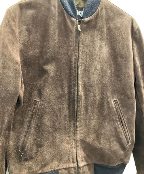 Schott（ショット）Schott (ショット) スウェードボンバージャケット ブラウン サイズ:38の古着・服飾アイテム