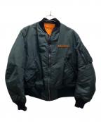 AVIREXアヴィレックス）の古着「MA-1ジャケット」｜グリーン