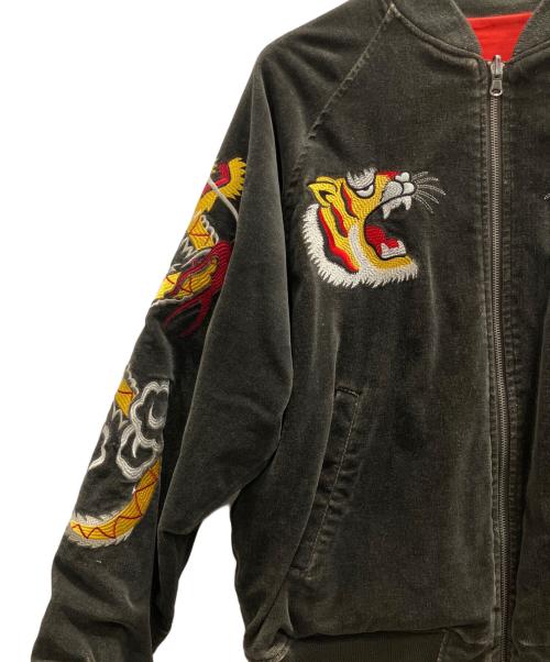 AVIREX（アヴィレックス）AVIREX (アヴィレックス) スカジャン ブラウン サイズ:Мの古着・服飾アイテム