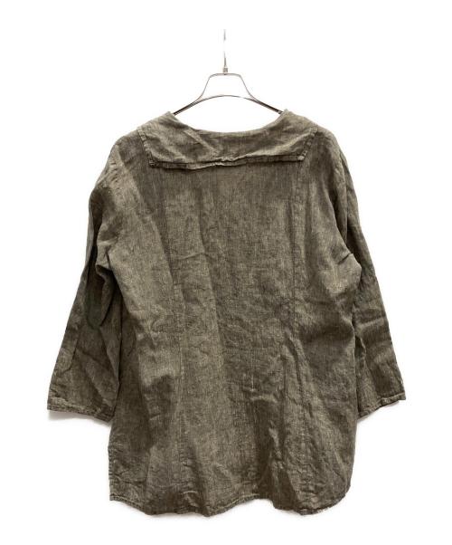 FLAX（フラックス）FLAX (フラックス) 90's長袖シャツ ブラウン サイズ:Мの古着・服飾アイテム