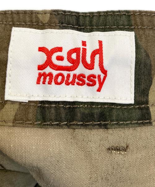 X-GIRL（エックスガール）X-GIRL (エックスガール) moussy (マウジー) カーゴスカート カーキ サイズ:SIZE 2の古着・服飾アイテム