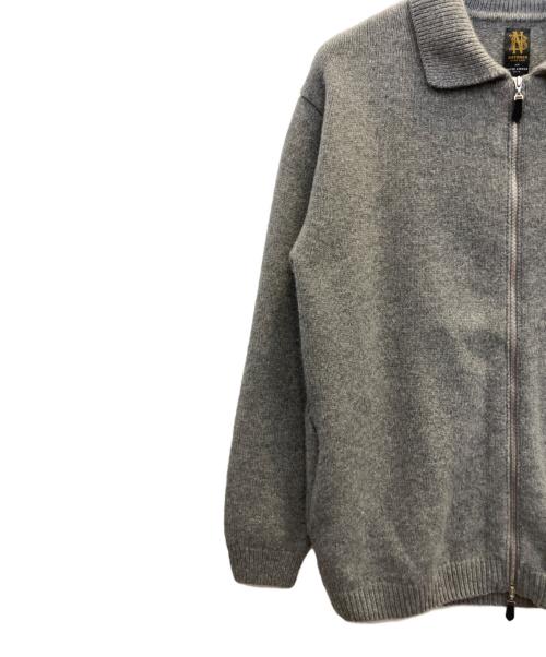 BATONER（バトナ―）BATONER (バトナ―) 厚手カーディガン グレー サイズ:1の古着・服飾アイテム