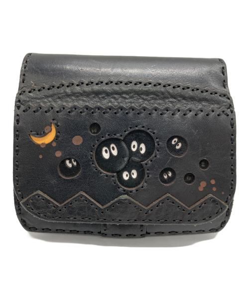 GBL（ジービーエル）GBL (ジービーエル) コンパクトウォレット クロスケいっぱい ブラックの古着・服飾アイテム