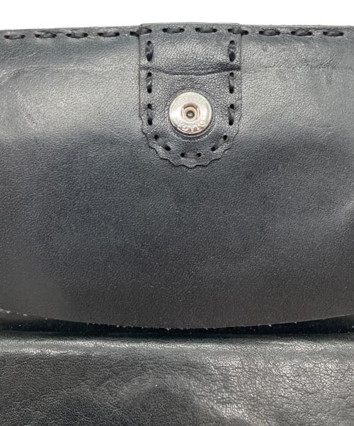 GBL（ジービーエル）GBL (ジービーエル) コンパクトウォレット クロスケいっぱい ブラックの古着・服飾アイテム