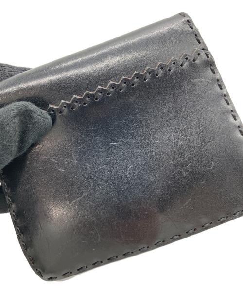 GBL（ジービーエル）GBL (ジービーエル) コンパクトウォレット クロスケいっぱい ブラックの古着・服飾アイテム