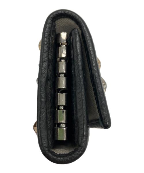 JIMMY CHOO（ジミーチュウ）JIMMY CHOO (ジミーチュウ) 6連キーケース ブラックの古着・服飾アイテム