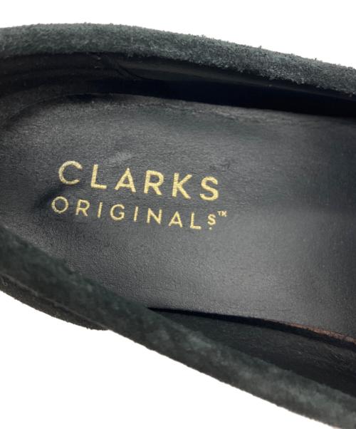 CLARKS（クラークス）CLARKS (クラークス) ワラビーローファー Black Suede ブラック サイズ:SIZE 23.5cmの古着・服飾アイテム