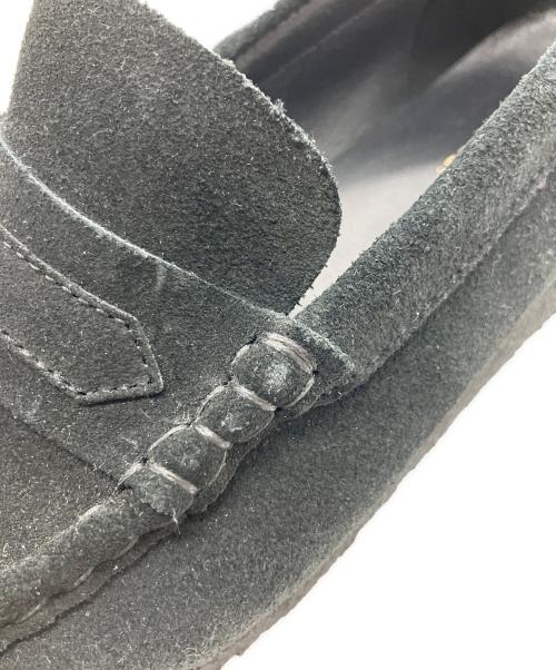 CLARKS（クラークス）CLARKS (クラークス) ワラビーローファー Black Suede ブラック サイズ:SIZE 23.5cmの古着・服飾アイテム