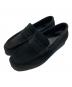 CLARKS（クラークス）の古着「ワラビーローファー Black Suede」｜ブラック