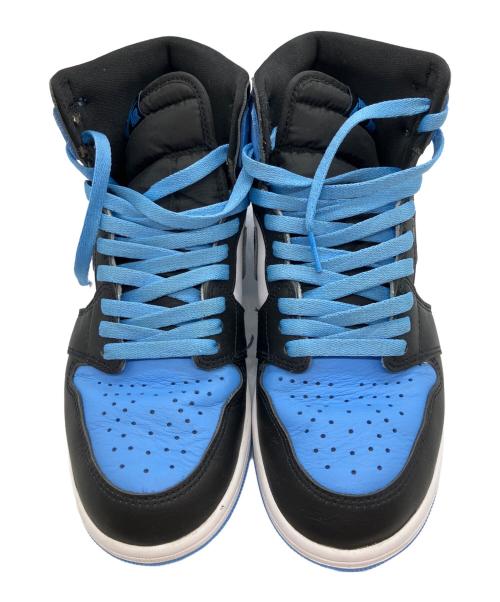 NIKE（ナイキ）NIKE (ナイキ) AIR JORDAN 1 RETRO HIGH OG ホワイト×ブルー サイズ:SIZE 27cmの古着・服飾アイテム