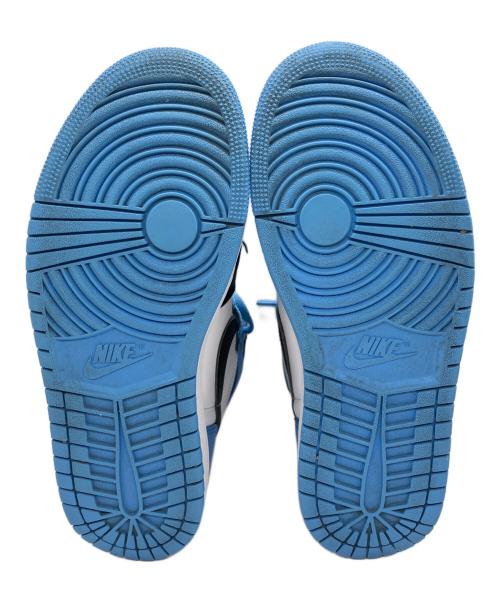 NIKE（ナイキ）NIKE (ナイキ) AIR JORDAN 1 RETRO HIGH OG ホワイト×ブルー サイズ:SIZE 27cmの古着・服飾アイテム