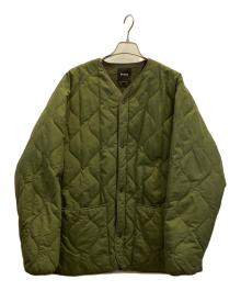 BEAMS（ビームス）の古着「ダウンミルライナージャケット」｜カーキ