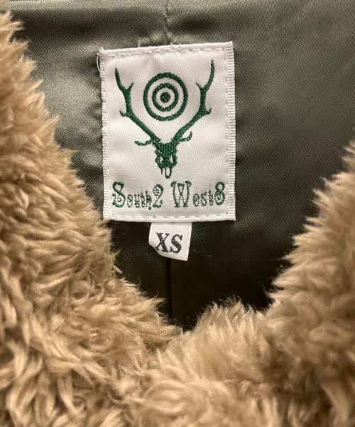 South2 West8（サウスツー ウエストエイト）South2 West8 (サウスツー ウエストエイト) フリースジャケット ブラウン サイズ:XSの古着・服飾アイテム