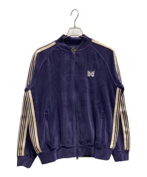 Needles（ニードルズ）Needles (ニードルズ) Rib Collar Track Jacket パープル サイズ:Мの古着・服飾アイテム