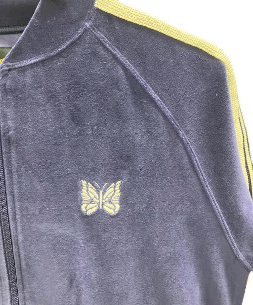 Needles（ニードルズ）Needles (ニードルズ) Rib Collar Track Jacket パープル サイズ:Мの古着・服飾アイテム