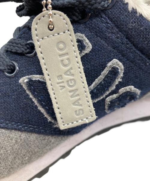 Sangacio（サンガッチョ）Sangacio (サンガッチョ) ローカットスニーカー グレー サイズ:SIZE 27cmの古着・服飾アイテム