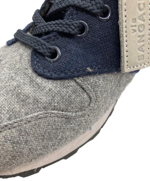 Sangacio（サンガッチョ）Sangacio (サンガッチョ) ローカットスニーカー グレー サイズ:SIZE 27cmの古着・服飾アイテム