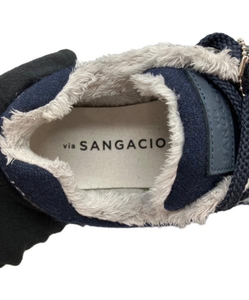 Sangacio（サンガッチョ）Sangacio (サンガッチョ) ローカットスニーカー グレー サイズ:SIZE 27cmの古着・服飾アイテム