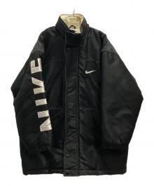 NIKE（ナイキ）の古着「白タグ中綿ブルゾン」｜ブラック