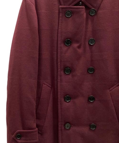 BLACK LABEL CRESTBRIDGE（ブラックレーベル クレストブリッジ）BLACK LABEL CRESTBRIDGE (ブラックレーベル クレストブリッジ) ダウンPコート ボルドー サイズ:Мの古着・服飾アイテム