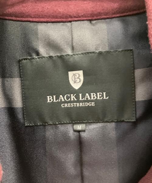 BLACK LABEL CRESTBRIDGE（ブラックレーベル クレストブリッジ）BLACK LABEL CRESTBRIDGE (ブラックレーベル クレストブリッジ) ダウンPコート ボルドー サイズ:Мの古着・服飾アイテム