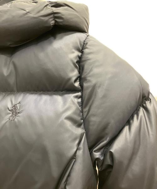 POLO RALPH LAUREN（ポロ・ラルフローレン）POLO RALPH LAUREN (ポロ・ラルフローレン) ダウンコート ブラック サイズ:Мの古着・服飾アイテム