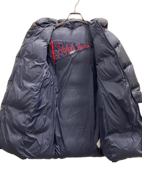 POLO RALPH LAUREN（ポロ・ラルフローレン）POLO RALPH LAUREN (ポロ・ラルフローレン) ダウンコート ブラック サイズ:Мの古着・服飾アイテム